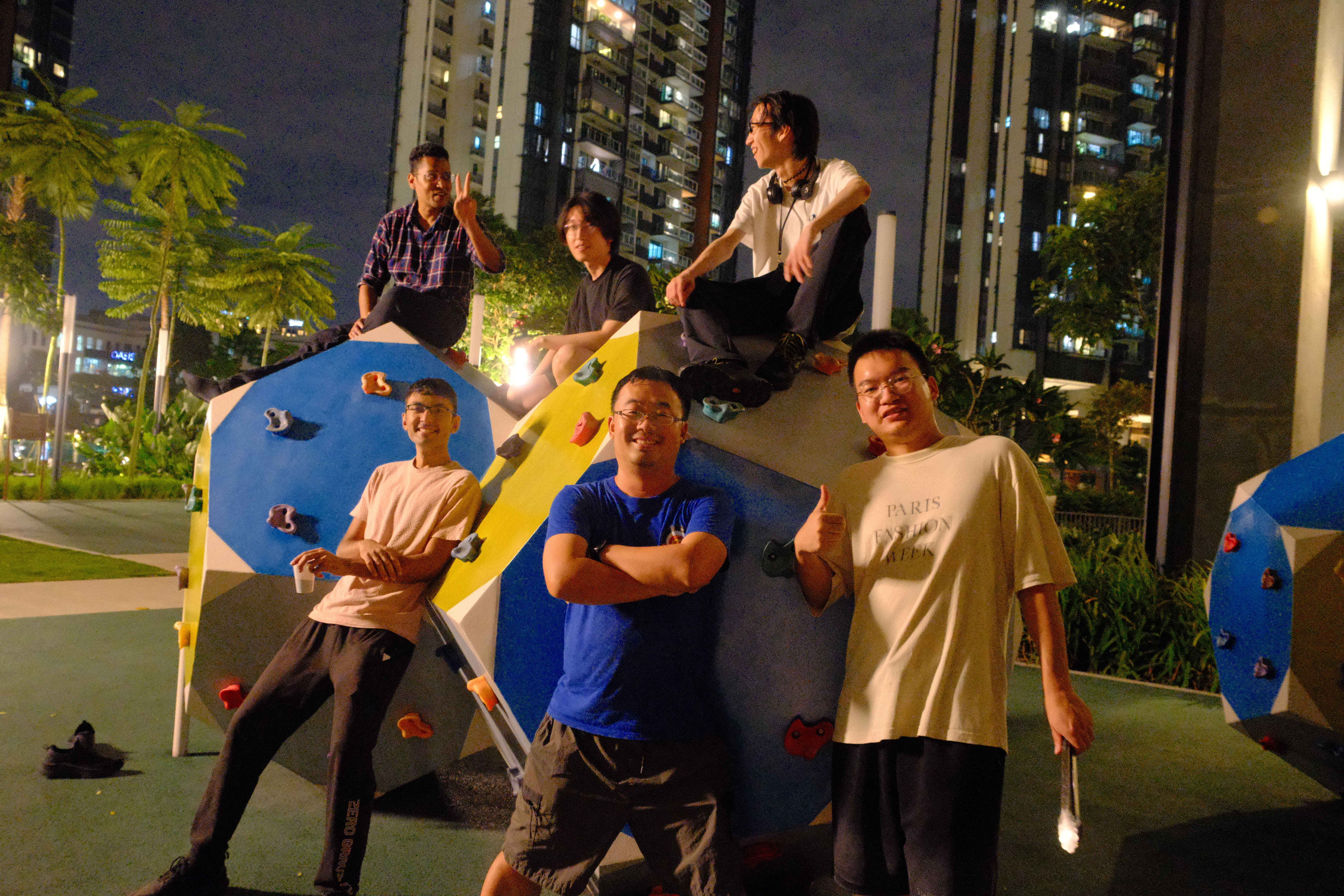 Team climbing